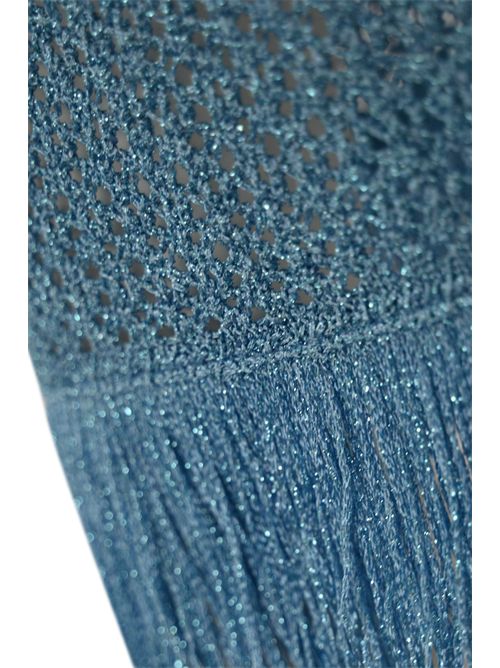 Gonna longuette in maglia lurex con frange NO SECRETS | 251NS253ANICE